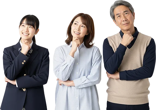 諏訪実業高等学校 考える家族のイメージ写真