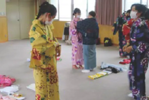 ゆかたの着付け教室